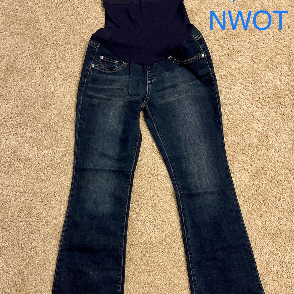 Indigo Blue Maternity jeans - NWOT